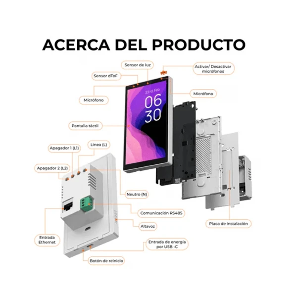 PANEL DE CONTROL CON ALEXA INTEGRADA - Imagen 3